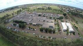 Hospital da UFGD, localizado no município de Dourados.