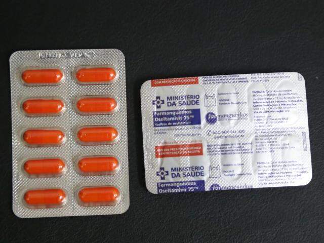 Tamiflu, medicamento contra a gripe A, só pode ser encontrado na rede pública de saúde. (Foto: Fernando Antunes)