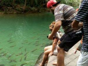 Antes: Águas cristalinas do Formoso (Foto: Divulgação)