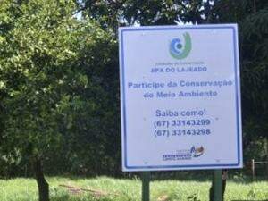 Uma das APA do Lajeado, que fica no bairro Maria Aparecida Pedrossian. (Foto: Cleber Gelio)