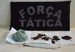 Maconha estava com rapaz de 19 anos