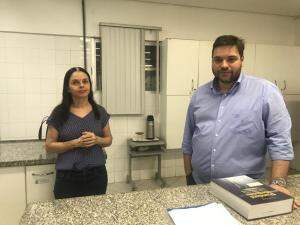 Vera Sandim e Clayton Bezerra. (Foto: Tatiana Marin)