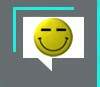 Pagando a conta com um sorriso