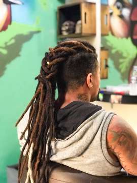 homem com dread