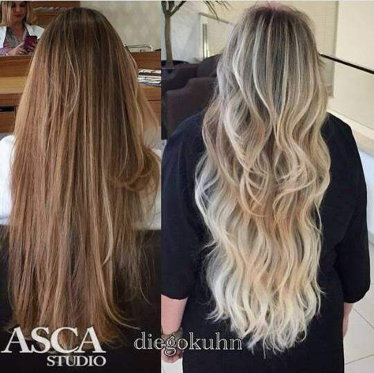 Um dos destaques do Studio é o Loiro Asca. Confira no instagram @studio_asca outras transformações.
Créditos: arquivo Studio Asca