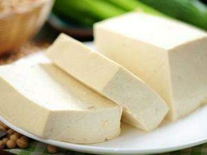 Tofu vai no lugar do peixe.