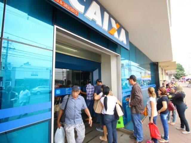 Agência da Barão do Rio Branco é uma das que abrirão neste sábado para saque de contas inativas de FGTS (Foto: André Bittar)