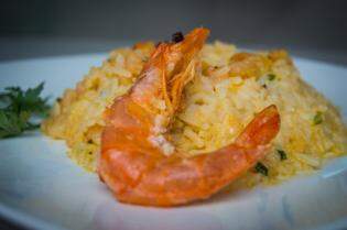 Risoto de Camarão (Foto: Humberto Kawahata Barreto)