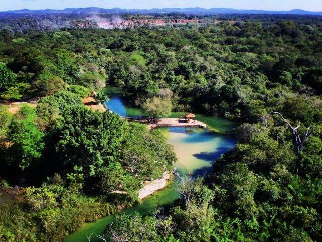 Rio Formoso, no balneário municipal. Um dos locais naturais afetados pela ação humana. (Foto: Breno Teixeira)