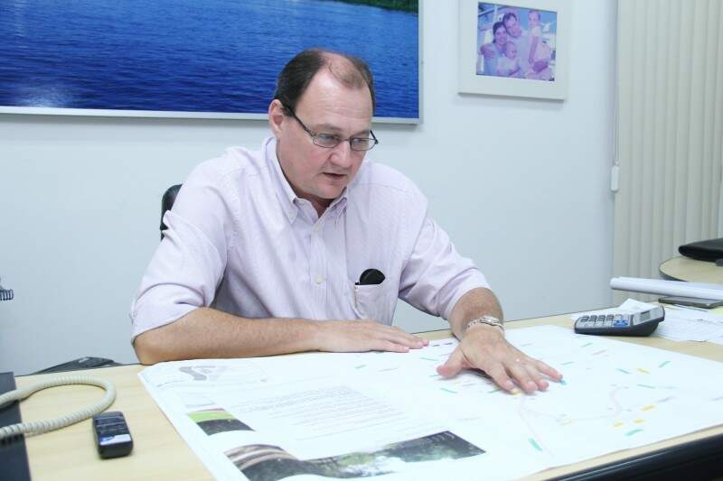 ". Nós entendendo a necessidade de revitalização do parque e contratamos um projeto executivo.", diz Miglioli. (Foto: Alan Nantes)