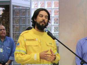 Alexandre Pereira, analista ambiental do Ibama. (Foto: Marina Pacheco)