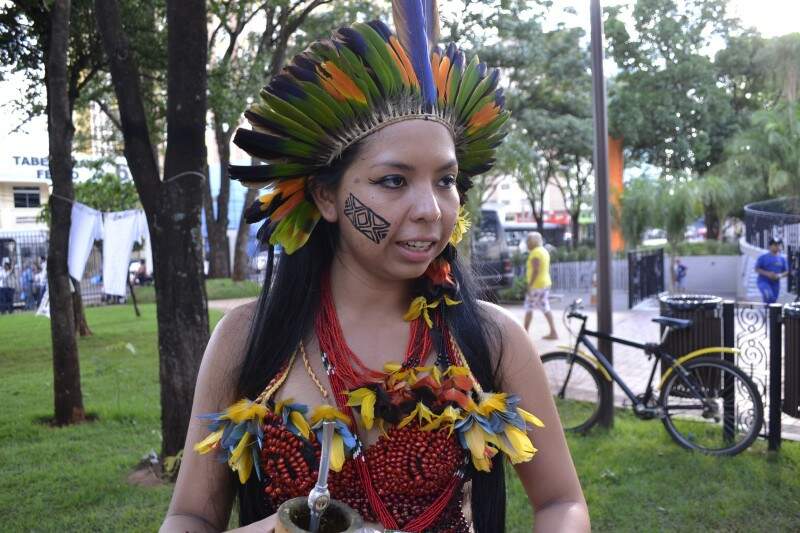 Manifestação por índios de MS saiu da internet e foi para 