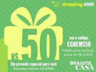 Vale compras de R$ 50,00, para gastos acima de R$ 399,00.