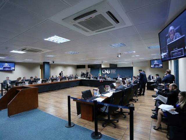 Sessão do CNJ em que foi tomada decisão para suspensão gradual da escolta do juiz aposentado e candidato; Odilon promete recorrer. (Foto: Luiz Silveira/Agência CNJ)