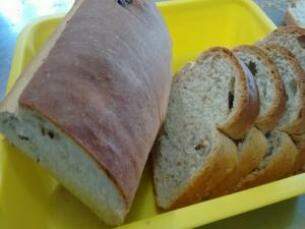 Pão prodouzido com ingredientes plantados na própria chácara (Foto: Divulgação)