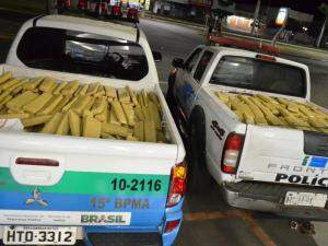 Polícia Ambiental ainda apreendeu 535 quilos de maconha em 5 dias de operação (Foto: Divulgação/PMA)