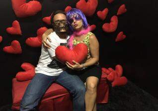 Cabine do Amor promoção casal premiado no Shopping Estação (Foto Divulgação)