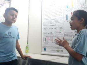 César e Julia falam sobre infestação de escorpiões (Foto: Fernanda Palheta)