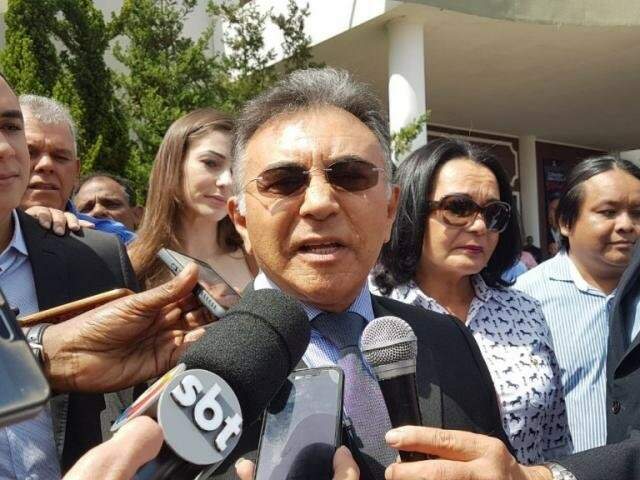 Candidato ao governo, o juiz aposentado Odilon de Oliveira tinha equipe da Polícia Federal exclusivamente para sua segurança pessoal. (Foto: Arquivo)
