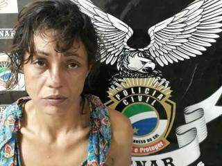Segundo a polícia Eliane tem várias passagens pela polícia (Foto: Divulgação Denar)