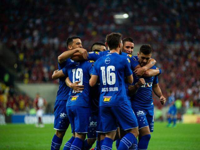 Com o resultado o Cruzeiro pode perder por 1 a 0 no jogo volta, dia 29 de agosto, no Mineirão, para passar de fase. (Foto: Cruzeiro/FC)