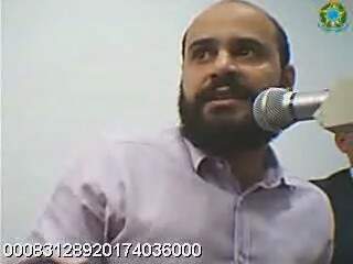 Jodascil Gonçalves, também em audiência (Fotos: Reprodução)