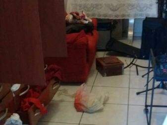 Invasor deixou o local todo bagunçado (Fotos; Direto das Ruas)