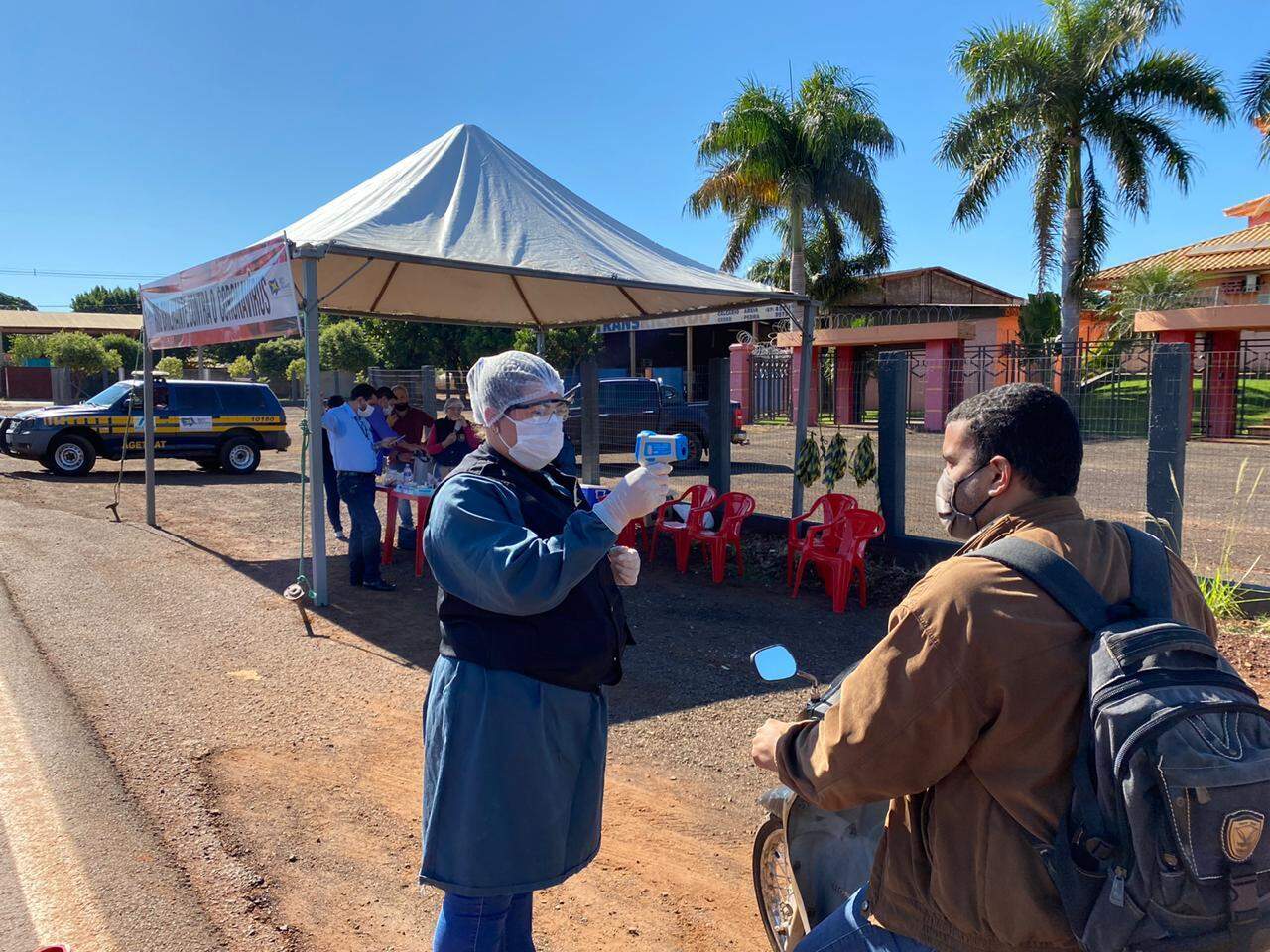 Os dois casos de funcionários da Seara que moram em Rio Brilhante foram descobertos em barreira sanitária (Foto: Divulgação)