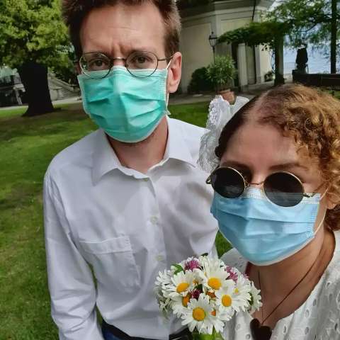 Amor de internet fez Ana e Christian casarem em 10 minutos na Itália 