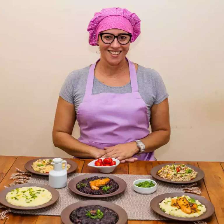 Quando tudo deu errado, Cris recuperou sorriso fazendo risoto