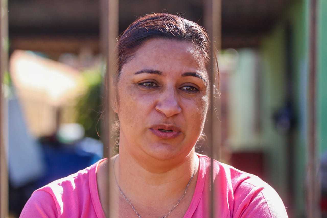 Débora teme pela segurança (Foto: Marcos Maluf)