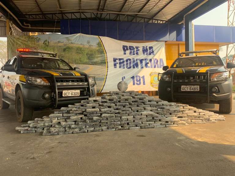 Sul-mato-grossenses são presos no MT em comboio de 1 tonelada de cocaína
