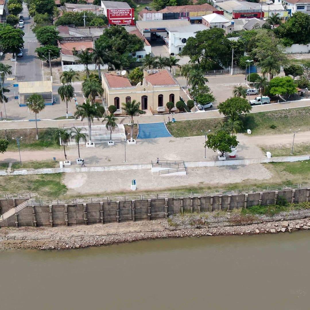 Porto Murtinho, cidade ás margens do Rio Paraguai. (Foto: Toninho Ruiz)