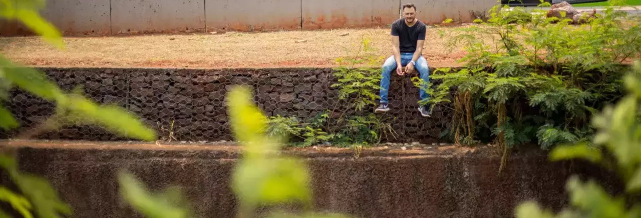 "Depois de tantos anos entre minha infância e juventude, os 'segredos' que os córregos queriam me contar", afirma Cesar (Foto: Priscilla Cristiane Bigetti)