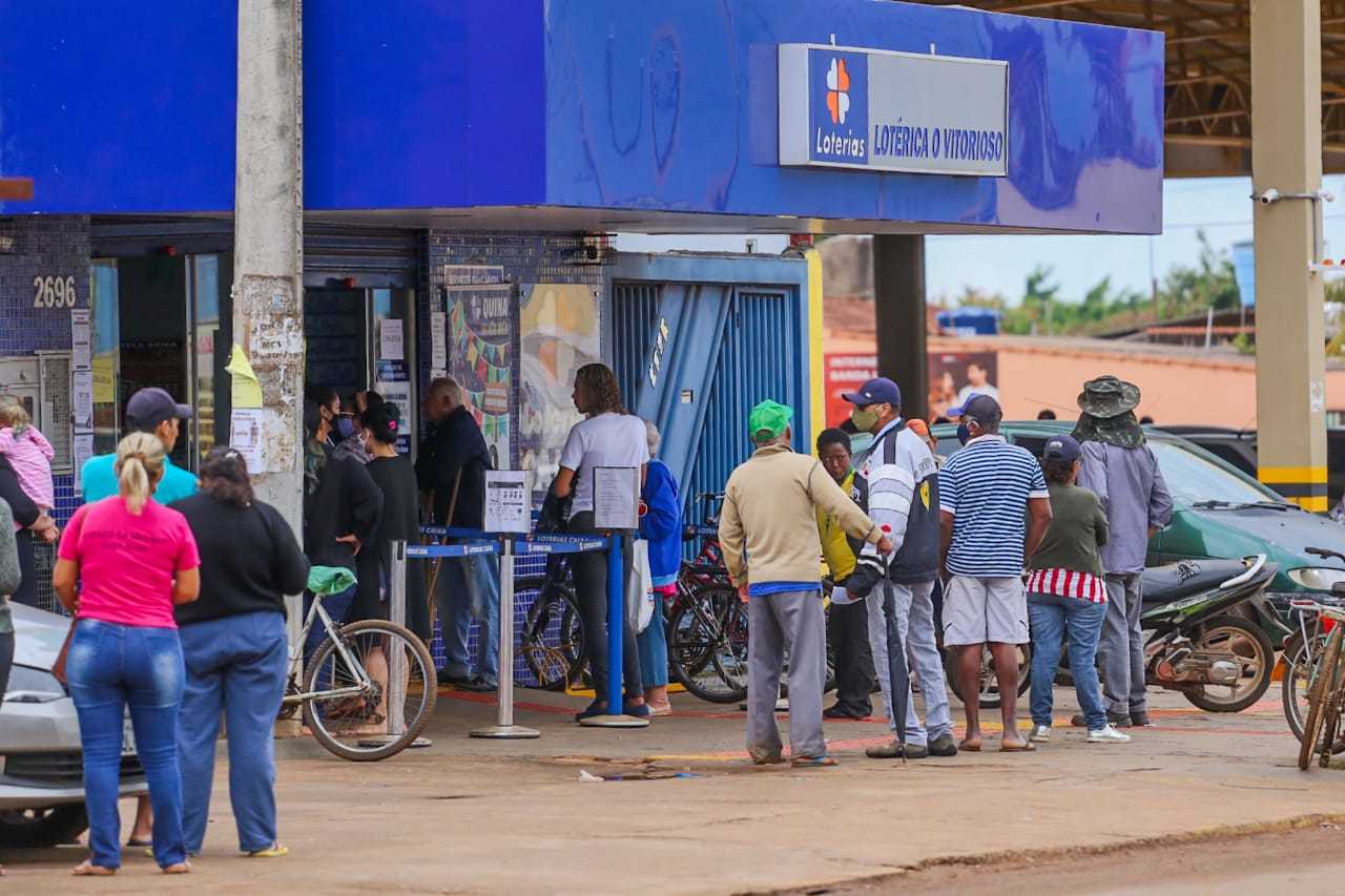 They bet on the Campo Grande lottery (Photo: Marcos Maluf / Arquivo)