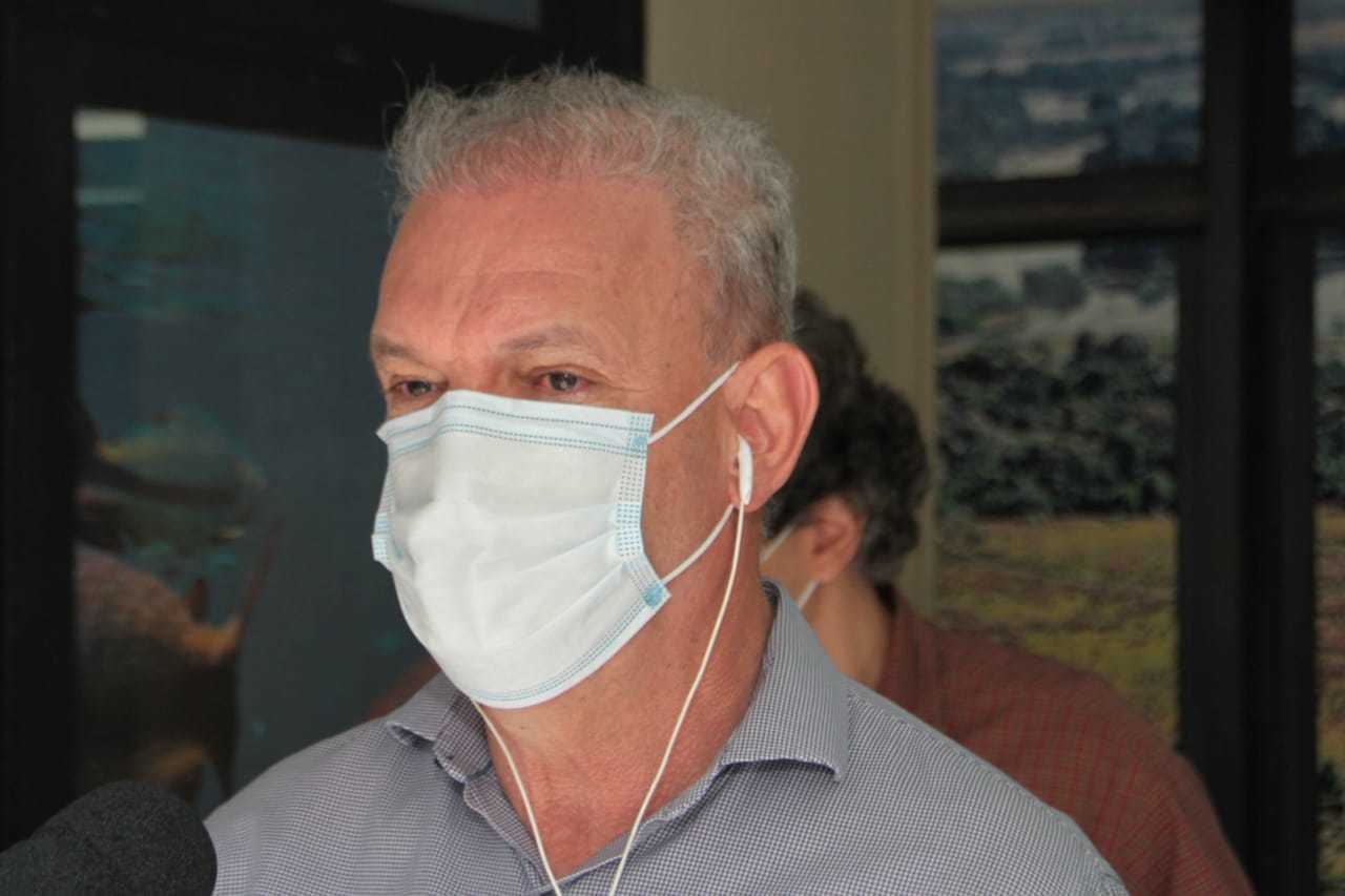 Geraldo diz que toque de recolher a partir da meia-noite não impacta em pandemia (Foto: Marcos Maluf)