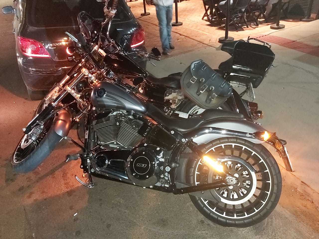 Motorista Derruba Motos Avaliadas Em R 140 Mil Tenta Fugir E Quase Atropela Pm Direto Das Ruas Campo Grande News