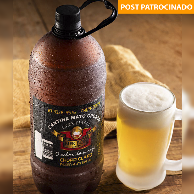 Receita tradicional da Cantina Mato Grosso, Bier Rein agora é envasada em mini-barril de 1,5l para revenda. (Foto: Divulgação)